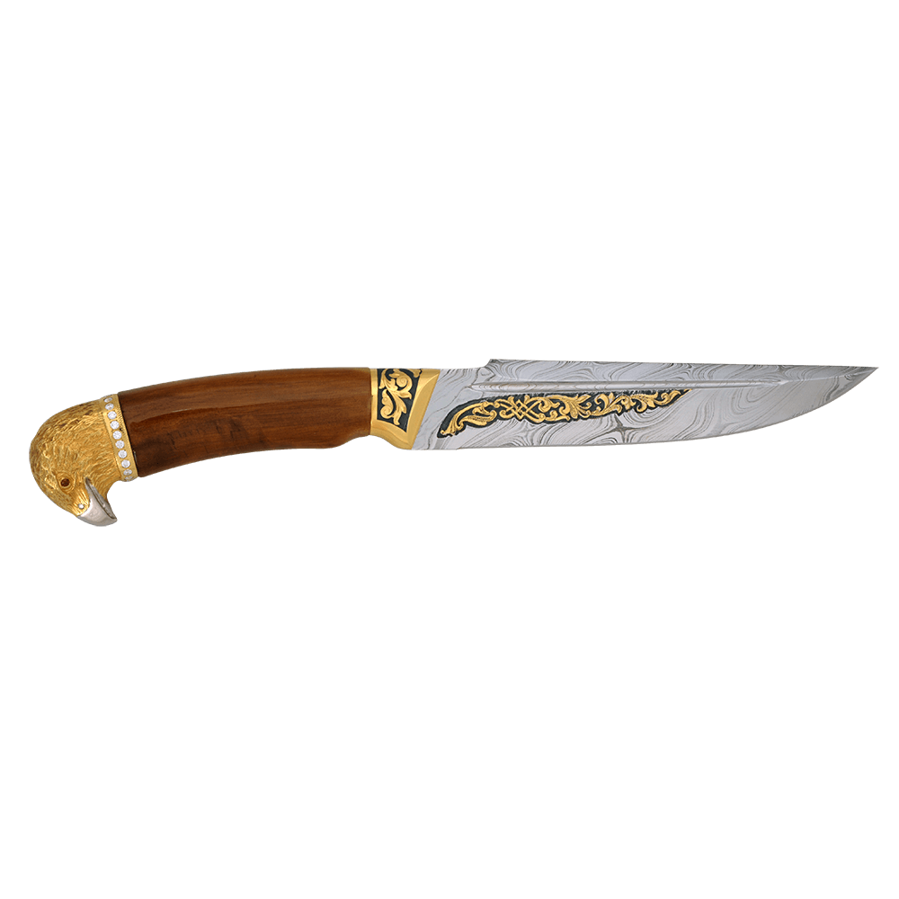 Нож украшенный Сокол
